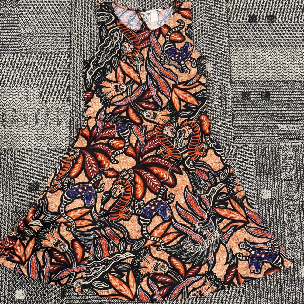 H&M Multicolor Patterned Dress